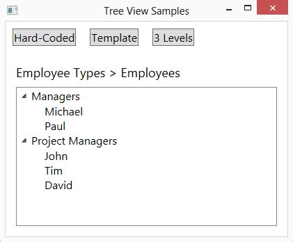 treeview wpf|TreeView In WPF